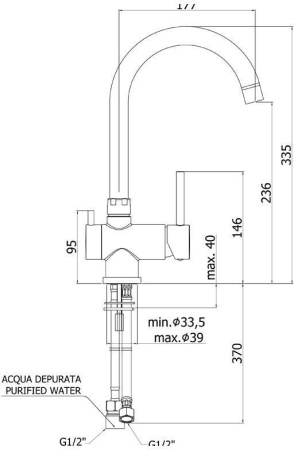 Смеситель Paffoni Stick SK190ST