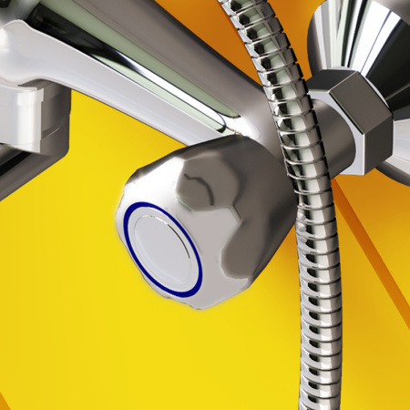 Смеситель для ванны Dorff Modern D7095000 универсальный Хром