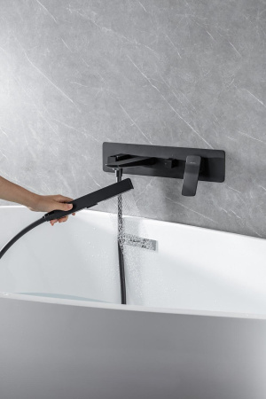 Смеситель Allen Brau Infinity 5.21007-31 (с внутренней частью) черный матовый