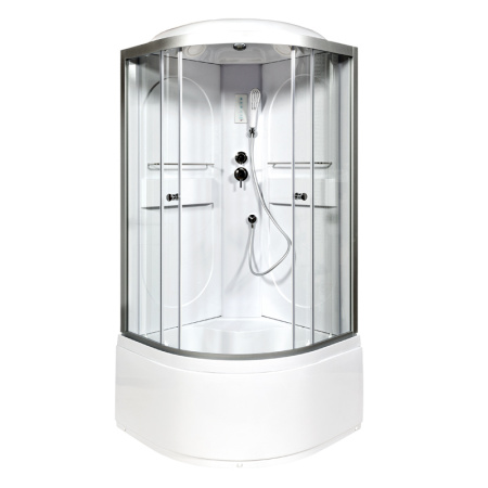Душевая кабина DTO L 610 EL 100x100 с электрикой