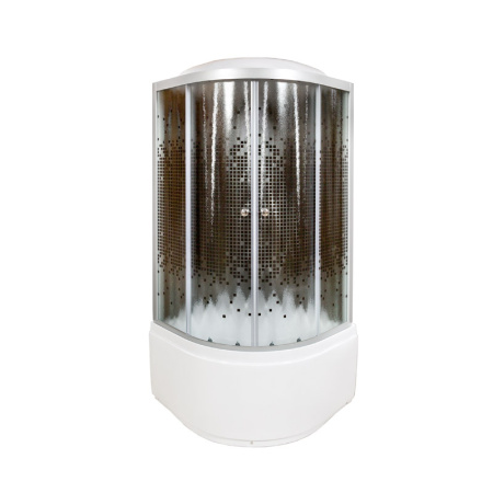 Душевая кабина DTO L 810 GM+EL BLACK 100x100 с гидромассажем и электрикой Душевая кабина DTO L 810 GM+EL BLACK 100x100 с гидромассажем и электрикой