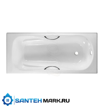 Чугунная ванна Byon B15 170х75 с ручками