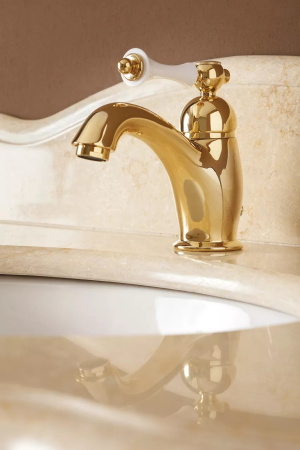 Смеситель для раковины Cezares Margot MARGOT-LSM1-03/24-Bi с донным клапаном Смеситель для раковины Cezares Margot MARGOT-LSM1-03/24-Bi с донным клапаном