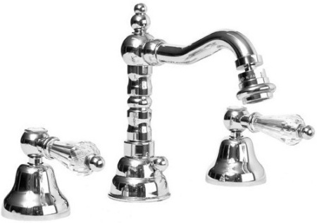 Смеситель Cezares Diamond DIAMOND-BBS2-01-Sw с донным клапаном