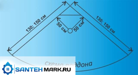 Душевая кабина Водный мир ВМ-8851 тонированные/белые Душевая кабина Водный мир ВМ-8851 тонированные/белые