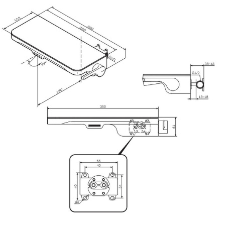 Смеситель Am.Pm Func F8F72700 Хром