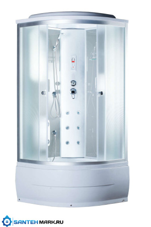 Душевая кабина Aquacubic 3302А fabric white