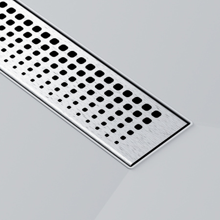 Трап для душа Am.Pm MasterFlow 60 W01SC-P11-060-01SB с решеткой Хром матовый Cut Gradient