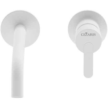 Смеситель для раковины Cezares Leaf LEAF-BLI2-BIO Белый матовый Смеситель для раковины Cezares Leaf LEAF-BLI2-BIO Белый матовый