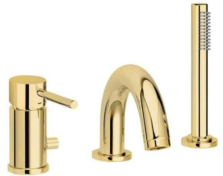 Смеситель Paffoni Light LIG047HG медовое золото