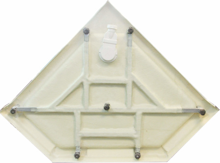 Душевая кабина Ceruttispa Chika без крыши Душевая кабина Ceruttispa Chika без крыши