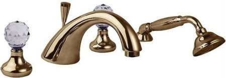 Смеситель для ванны Cezares Atlantis ATLANTIS-BVD-02-Sw с донным клапаном