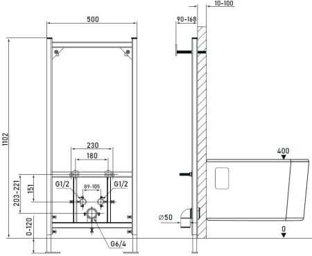 Инсталляция Allen Brau Base 9.30001.20