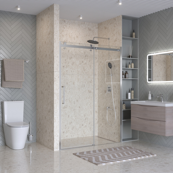 Душевая дверь в нишу BelBagno MARINO-2-BF-1-150-C-CR