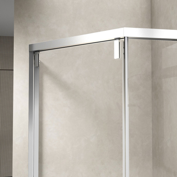 Душевой уголок Vincea Show VSP1-4SH100CL, 1000*1000, хром, стекло прозрачное