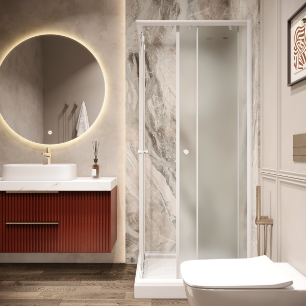 Душевой уголок Parly ZFQ81 с поддоном (80х80х190)