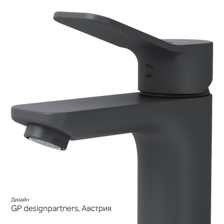 Смеситель для раковины AM.PM X-Joy F85A02122 Черный матовый