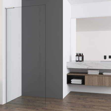 Душевая перегородка Vincea Walk-In VSW-7HA900CL, 900*2000, хром, стекло прозрачное