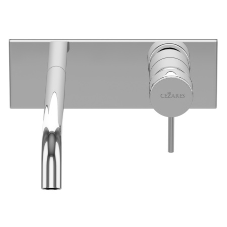 Смеситель CEZARES LEAF LEAF-BLI1-L-01-W0 серебристый Смеситель CEZARES LEAF LEAF-BLI1-L-01-W0 серебристый