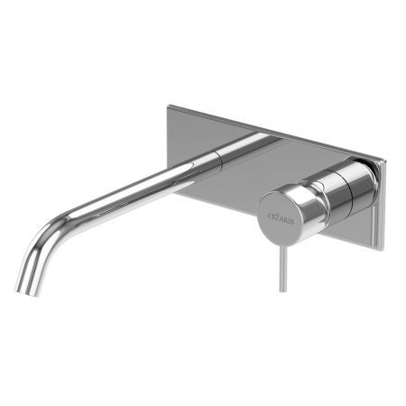 Смеситель CEZARES LEAF LEAF-BLI1-L-01-W0 серебристый Смеситель CEZARES LEAF LEAF-BLI1-L-01-W0 серебристый