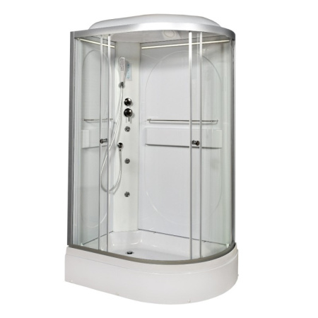 Душевая кабина DTO L 520 L LED+GM 120x80 с гидромассажем