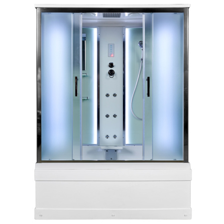 Душевая кабина DTO EM 4517 LED с гидромассажем 170x85