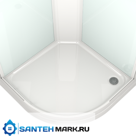 Душевая кабина Domani-Spa Delight 99 с гидромассажем светлые стенки матовые стекла Душевая кабина Domani-Spa Delight 99 с гидромассажем светлые стенки матовые стекла