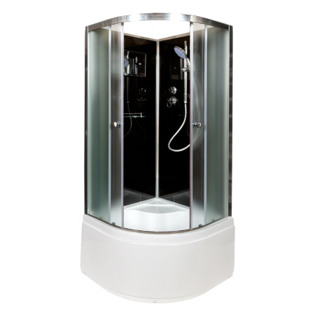 Душевая кабина DTO B 10 BLACK 100x100