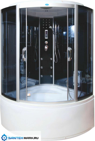 Душевая кабина Водный мир ВМ-8850 тонированные/белые