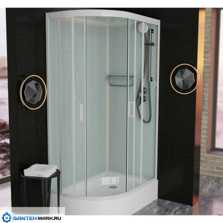 Душевая кабина Frank F412/1R Brilliant 120x80