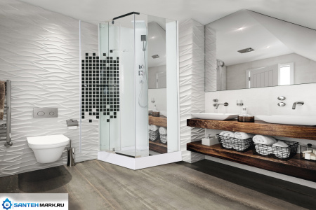 Душевая кабина Ceruttispa Mimi без крыши