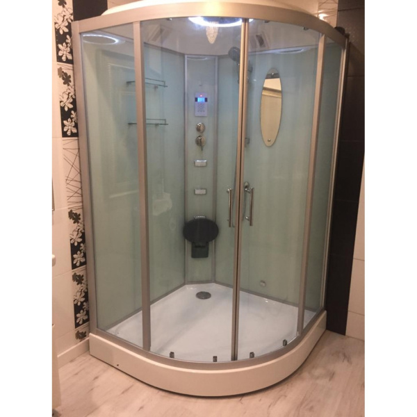 Душевая кабина Frank F-602 120x120 с баней