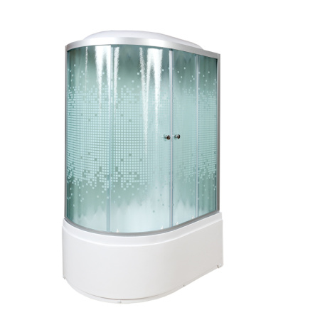 Душевая кабина DTO L 920 R с гм. и эл. 120x80