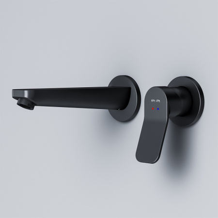Смеситель для раковины AM.PM X-Joy F85A72622 Черный матовый