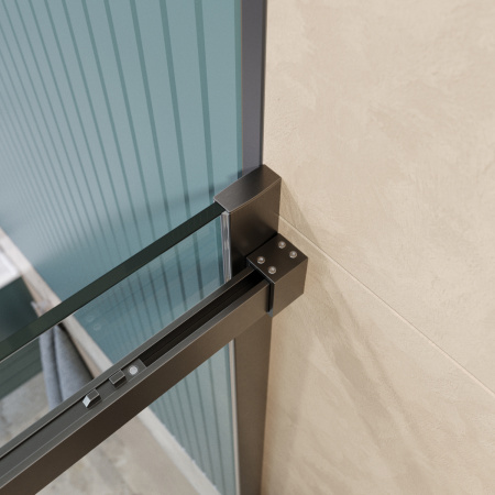 Душевая дверь в нишу BelBagno SOFT_CLOSE-2-BF-1-110-C-GM