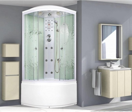 Душевая кабина Niagara Ultra NG-309-01N Мозаик 100x100