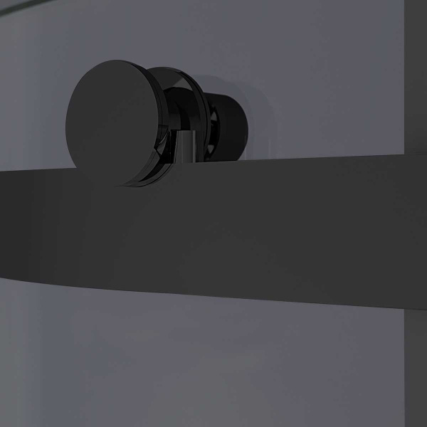 Душевой уголок Vincea Como-N VSR-4CN9013CGB, 1300*900, черный, стекло тонированное