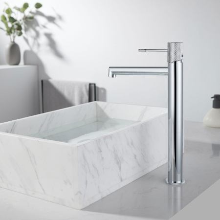 Смеситель для раковины Vincea Desire VBF-1D2CH однорычажный, хром