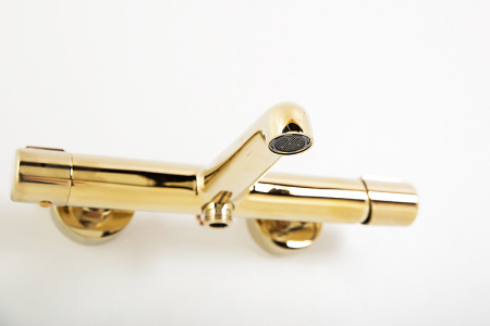 Смеситель для ванны BelBagno Uno UNO-VASM-ORO Золото