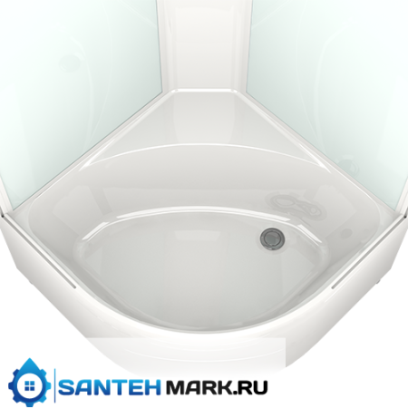 Душевая кабина Domani-Spa Delight 99 high с гидромассажем светлые стенки тонированные стекла Душевая кабина Domani-Spa Delight 99 high с гидромассажем светлые стенки тонированные стекла