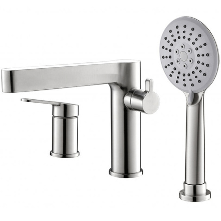 Смеситель для ванны BelBagno Delta DEL-BVD3-IN Сатин