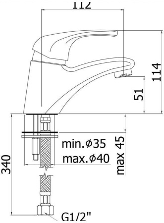 Смеситель Paffoni Nettuno Due ND071CR