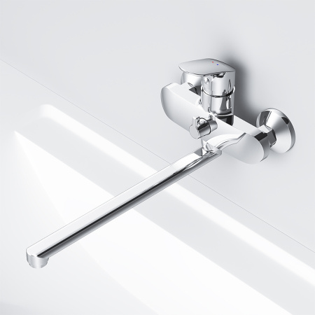 Смеситель для ванны AM.PM Like F8090016 универсальный Хром