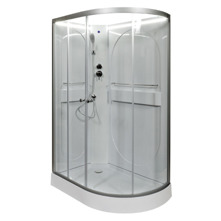 Душевая кабина DTO L 602 L N LED 120x80 с подсветкой Душевая кабина DTO L 602 L N LED 120x80 с подсветкой
