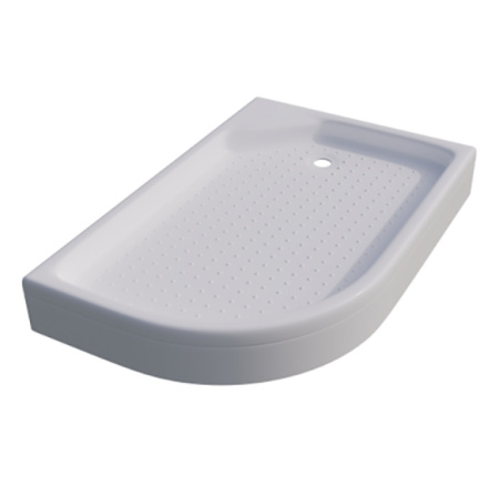 Поддон для душа SanDav ПД17 120х80 1/4 круга, низкий, правый (Щ0000038230)