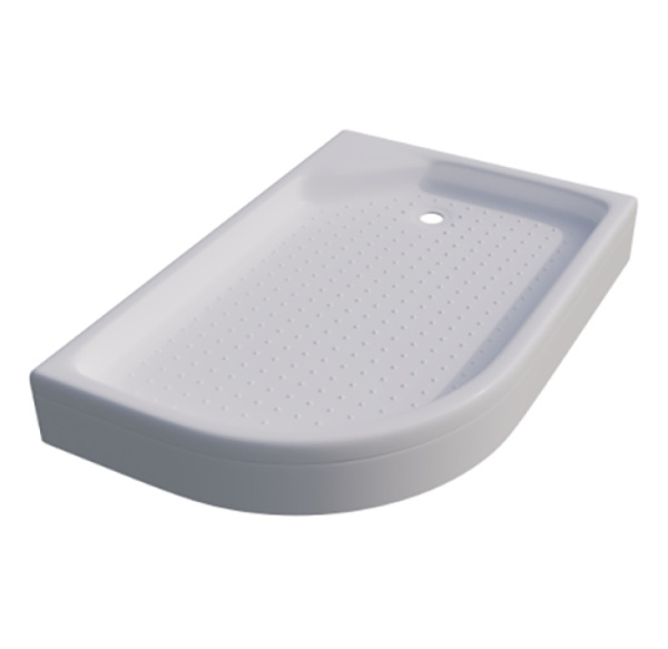 Поддон для душа SanDav ПД17 120х80 1/4 круга, низкий, правый (Щ0000038230)