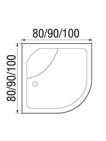 Душевая кабина River Desna 90/44 MT