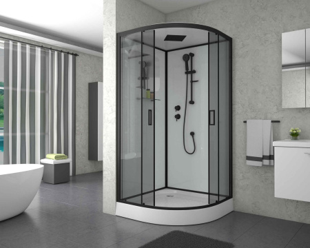 Душевая кабина Niagara Premium NG-6902-01 BLACK 100x100