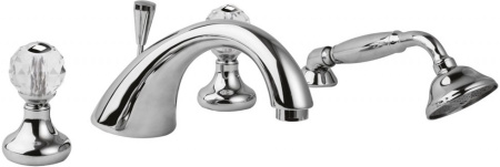 Смеситель для ванны Cezares Atlantis ATLANTIS-BVD-01-Sw/M с донным клапаном