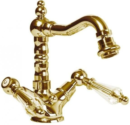 Смеситель для биде Cezares Diamond DIAMOND-BS2-03/24-Sw с донным клапаном